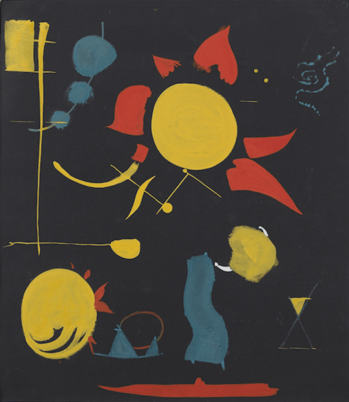 Perle Fine,&nbsp;Study for Fireworks, 1945