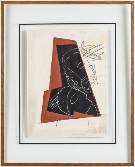 Henri Laurens Zeus et Herm&egrave;s, 1950