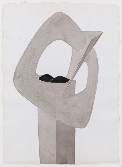 Untitled, 1960s China ink on heavy paper