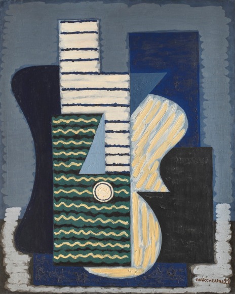 Composition&mdash;Guitare puriste, 1929