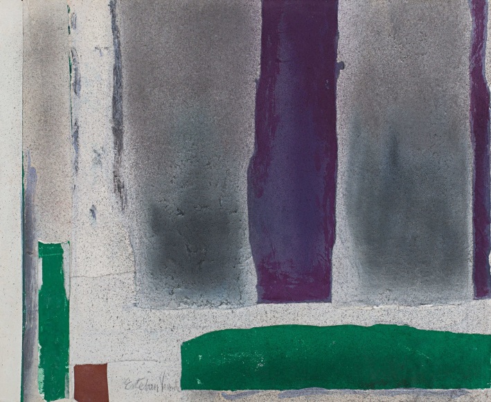 Untitled, 1980 Collage and gouache on paper