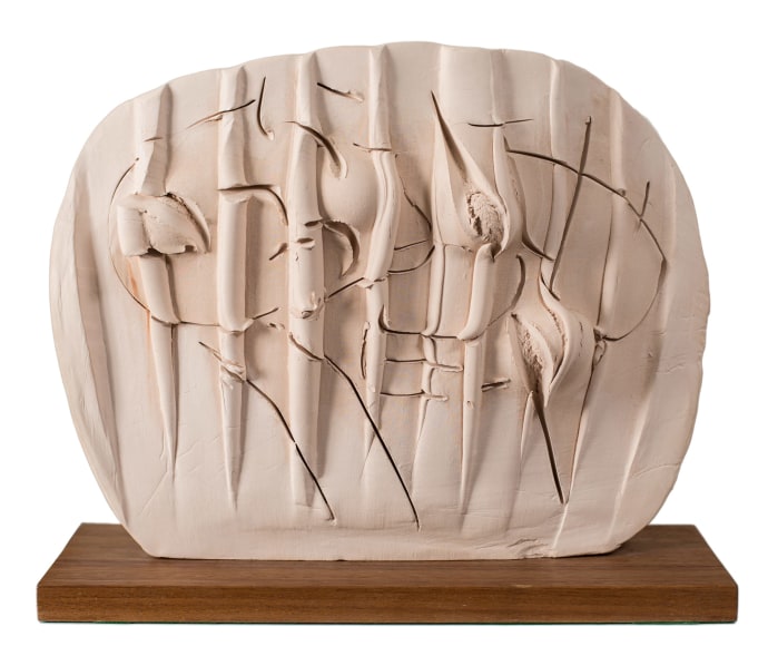 Rock Drawing: Duchess of Alba, 1955-60, terracotta