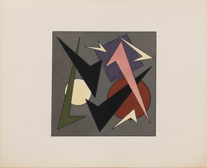 Untitled (from the series &quot;The Course of Dimensional Art), mid 1920s