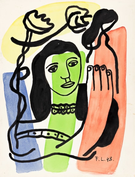 Fernand L&eacute;ger F&ecirc;tes de la faim, 1948