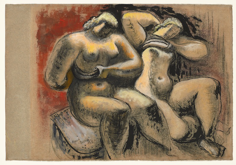 Frank Dobson, Two Women, 1943