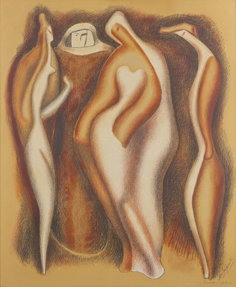 Alexander&nbsp;Archipenko, Admiration of Venus, 1944