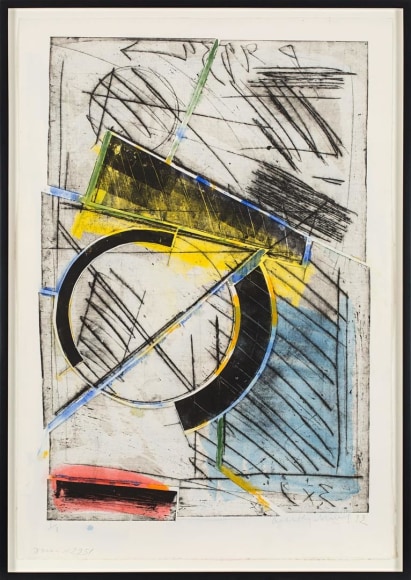 Oleg Kudryashov (1932), Composition (Plate 2251), 1992
