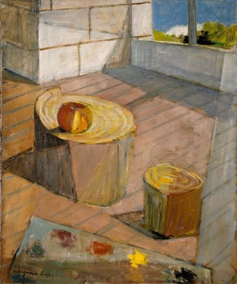 Atelier de Maurice Brianchon avec palette