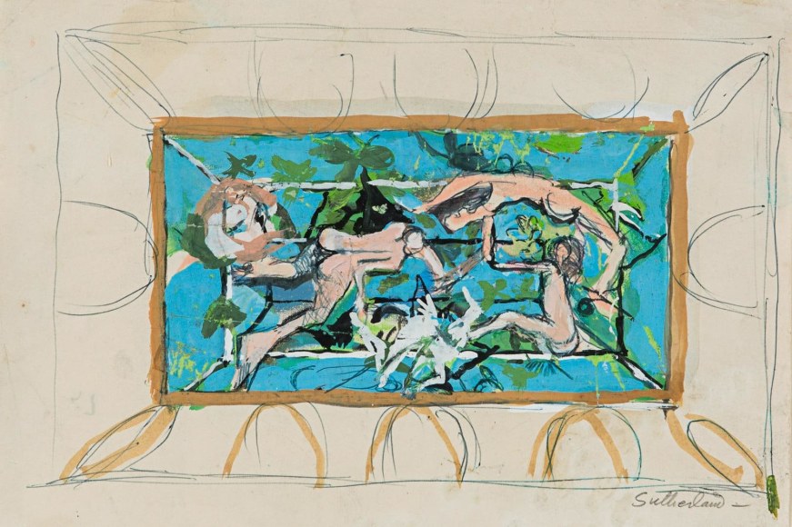 Graham Sutherland Project for Coventry, 1950