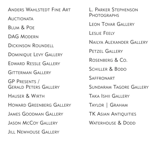 Upper East Side Galleries Open Evening