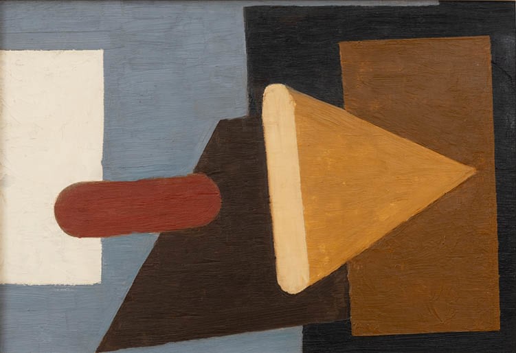 Concretion #2,&nbsp;1931 Oil on panel