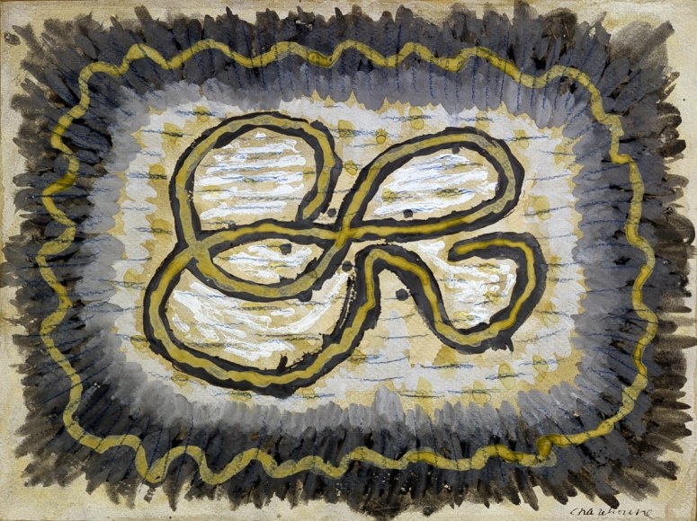 Sentier calligraphe, 1917