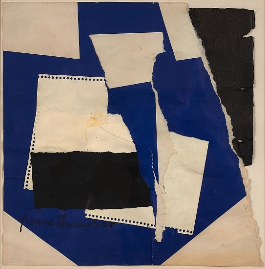 Yvonne Thomas,&nbsp;Collage, 1958