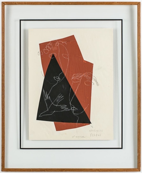 Henri Laurens Aphrodite et S&eacute;l&eacute;n&eacute;, 1950