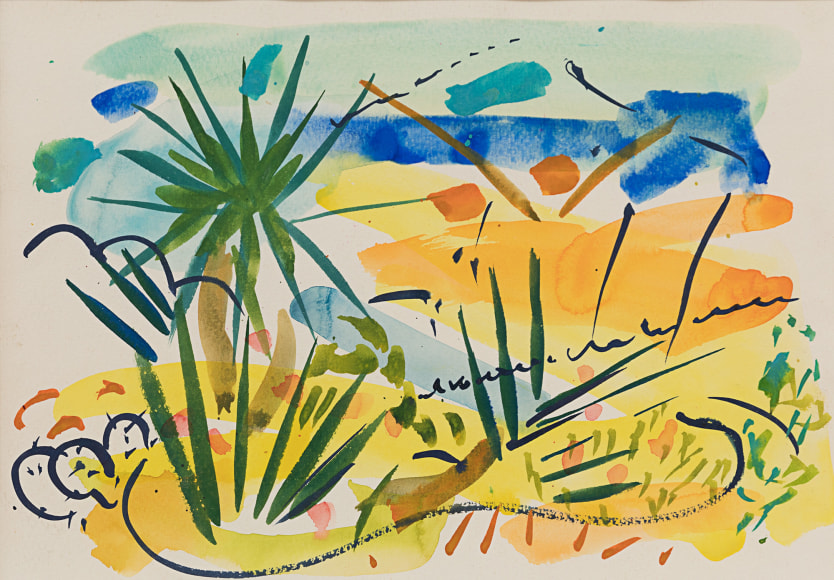 Untitled, 1990 Watercolor on paper