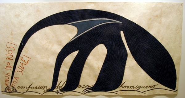 Jose Bedia, Confusion del Oso Hormiguero/ Confusion of the Ant Eater