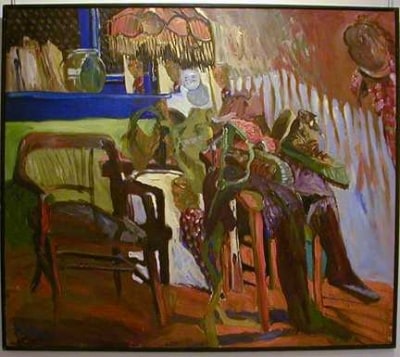 Jack Beal 'Interior with Waders,' 1964