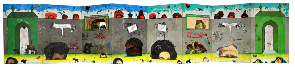 Enrique Chagoya, 'The Ghosts of Borderlandia,' 2017