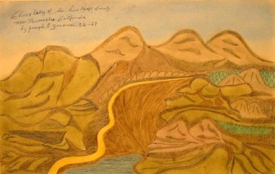 Joseph Yoakum, Choco Valley of San Luis Obispo County, 1969