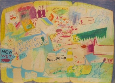 Peter Saul Ice Box (yogurt), 1960