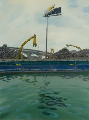 Andrew Lenaghan Junkyard, Gowanus Canal, 2006