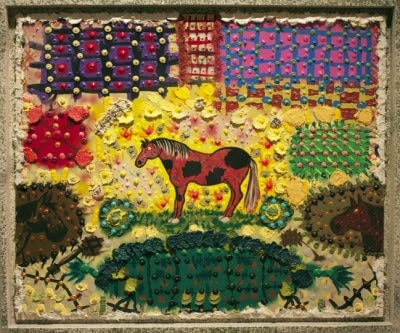 Roy De Forest 'Farm Mule,' 2000