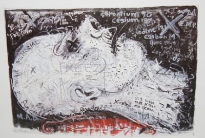 Robert Arneson Nuke News, 1983