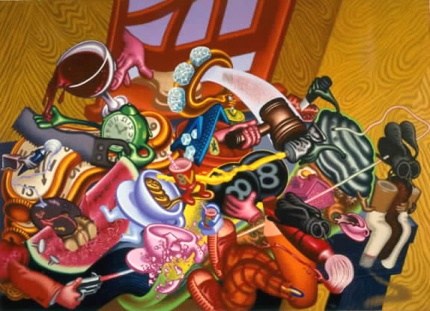 Peter Saul: New Paintings - Exhibitions - George Adams Gallery