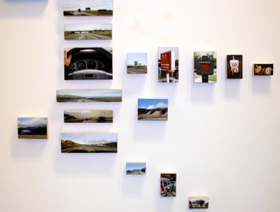 Elizabeth Saveri Driving on the I-5 (detail), 2003