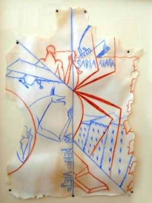 Jose Bedia Sabia Arana vs. Perro Viejo/ Wise Spider vs. An Old Dog, 1997