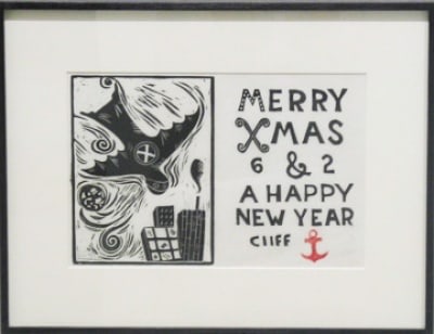 H.C. Westermann, 'Disasters in the Sky #1 - Merry Christmas,' 1962-1963