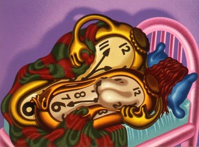 Peter Saul Soft Watches in Love