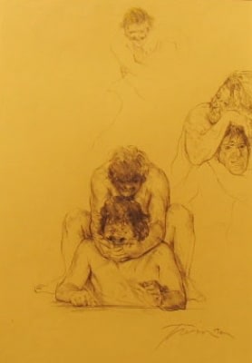Joyce Treiman Untitled (Wrestler), 1983