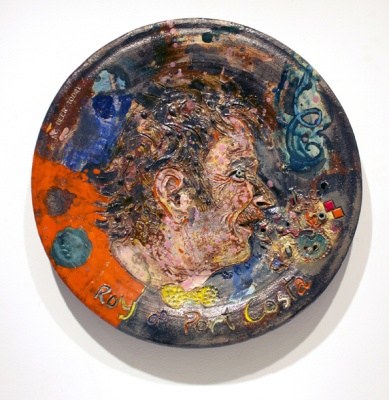 Robert Arneson 'Roy of Port Costa Plate,' 1979