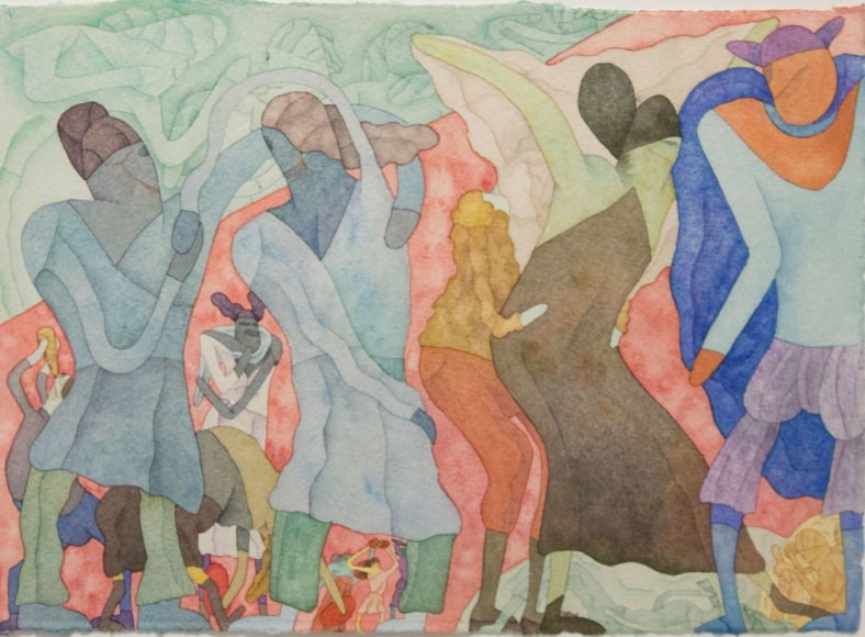 Gladys Nilsson, Fancy Dress Ball (After 'Their Stylish New Clothes')&quot;, 1975