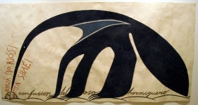 Jose Bedia Confusion del Oso Hormiguero/ Confusion of the Ant Eater, 2007