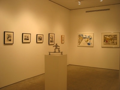 Installation view, H.C. Westermann, Woodcuts, Linocuts, and Lithographs 1962-1975, George Adams Gallery, New York, 2010.