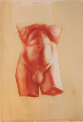 Yoan Capote Study for Racional #1, 2004