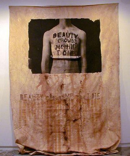 Scrolled Torso (Beauty Crowds Me Till I Die)