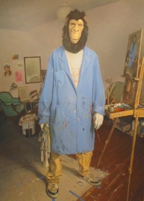 Andrew Lenaghan Planet of the Apes Self Portrait II, 2007