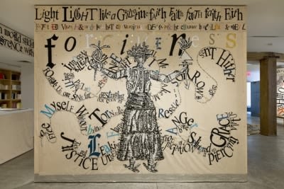 Lesley Dill Faith & the Devil Installation View, 2011 - 2012