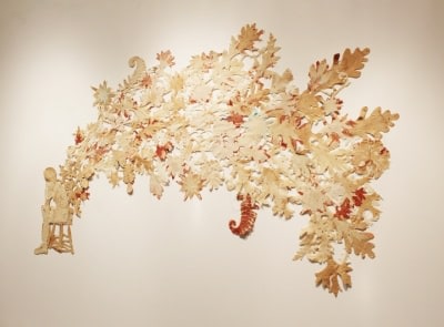 Lesley Dill Breathing Leaves, 2004