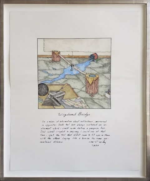 William T. Wiley, Wizdumb Bridge, 1969