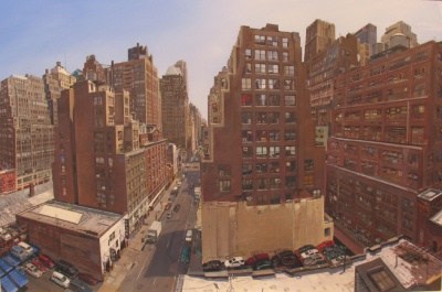 Andrew Lenaghan 'West 37th Street from Ron’s Window,' 2004