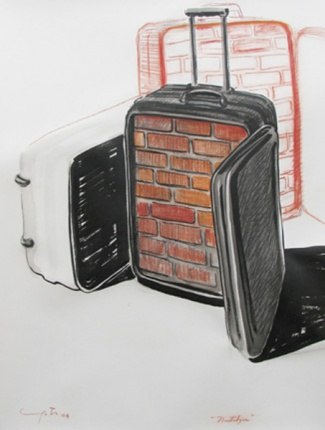 Yoan Capote Study for Nostalgia I, 2004