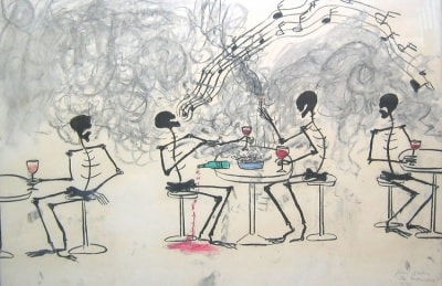 Joan Brown 'Intruders,' 1975