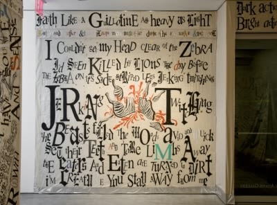 Lesley Dill Faith & the Devil Installation View, 2011 - 2012