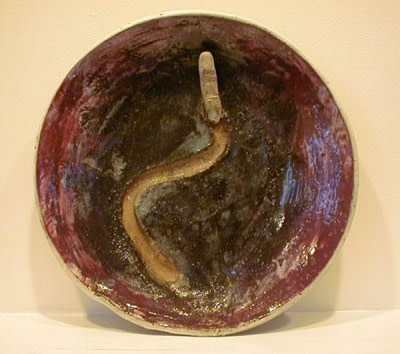 Robert Arneson Finger Plate, c. 1965
