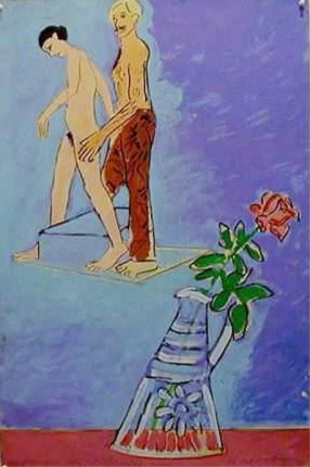 Joan Brown Mary Julia & David #9