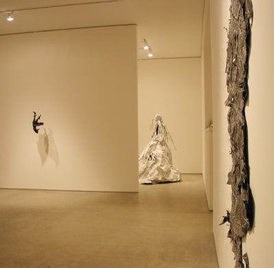 Lesley Dill Exhibition Installation